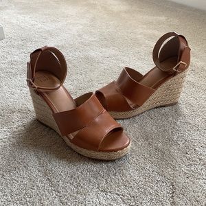 *NWOT* Time and Tru Espadrille Wedge Sandals